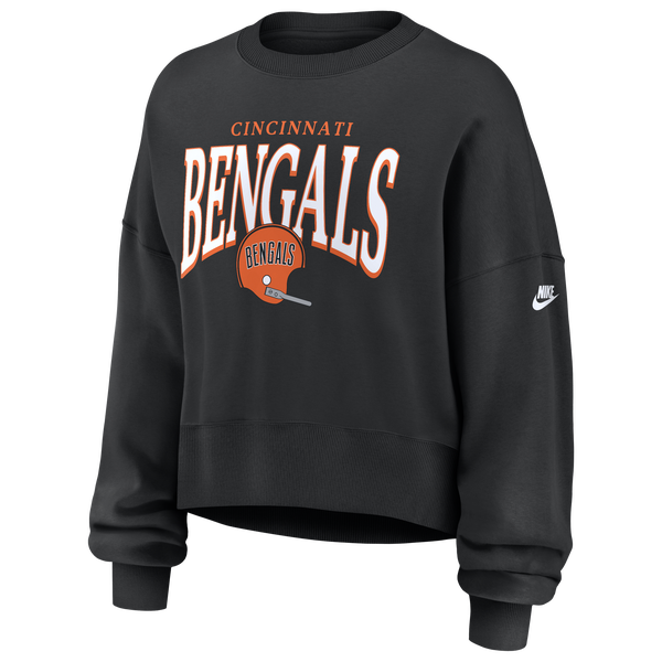 Nike NFL Bengals Crew - Women's - Black - Image 2