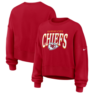 Nike NFL Chiefs Crew - Women's - Red