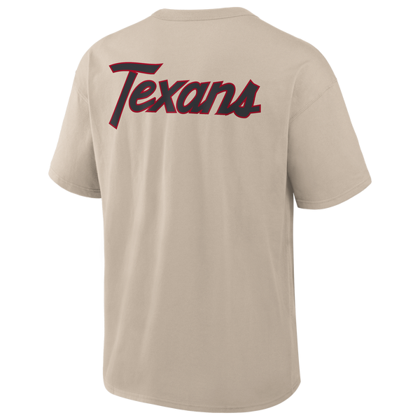 Nike NFL Texans Short Sleeve T-Shirt - Men's - Beige - Image 3