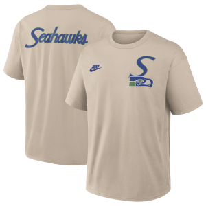 Nike NFL Seahawks Rewind T-Shirt - Men's - Beige