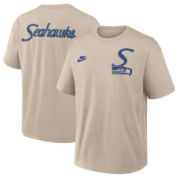 Nike NFL Seahawks Rewind T-Shirt - Men's - Beige