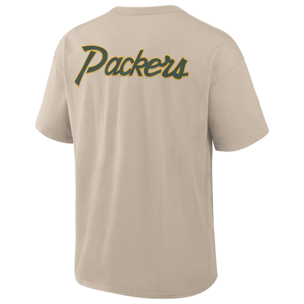 Nike NFL Packers Short Sleeve T-Shirt - Men's - Beige - Image 3