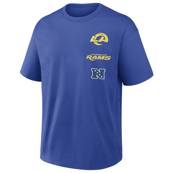 Nike NFL Rams Short Sleeve T-Shirt - Men's - Blue - Image 2