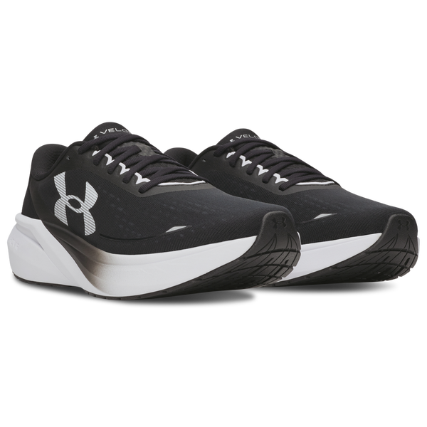 Under Armour Velociti Pace - Men's - Black/White/White - Image 3