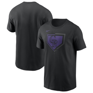 Nike Colorado Rockies Icon T-Shirt - Men's - Black
