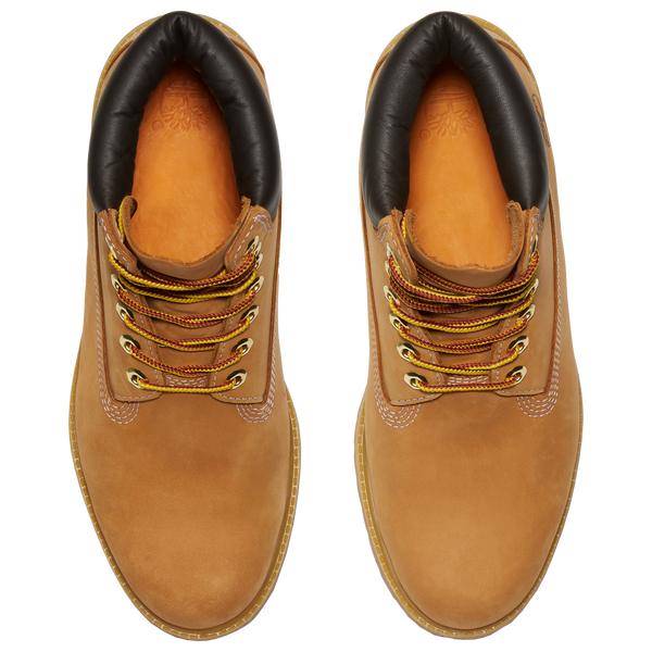 Timberland 6" Hairy Suede Premium Waterproof Boots - Men's - Wheat - Image 4