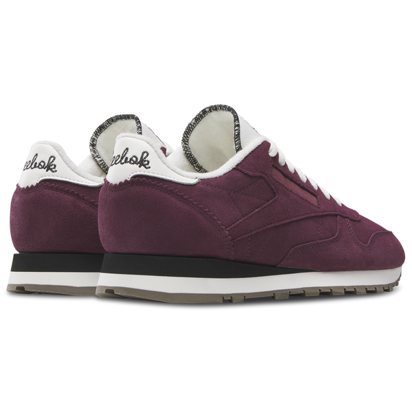 Reebok Classic Leather - Men's - Black/Black Cherry/Chalk - Image 2