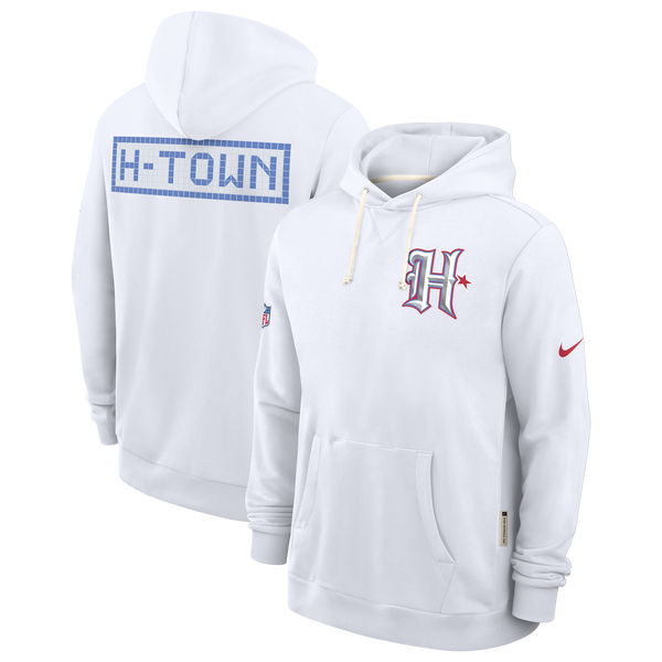 Nike Texans NFL Rival Hoodie - Men's - White