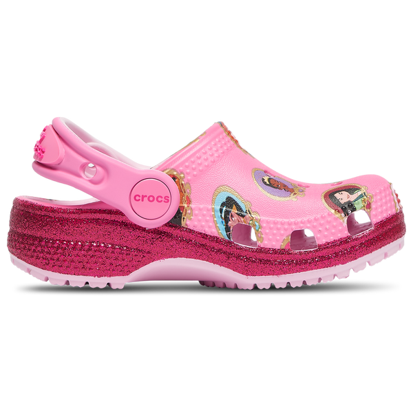 Crocs Disney Princess Classic Clogs - Girls' Toddler - Multi/Multi - Image 4
