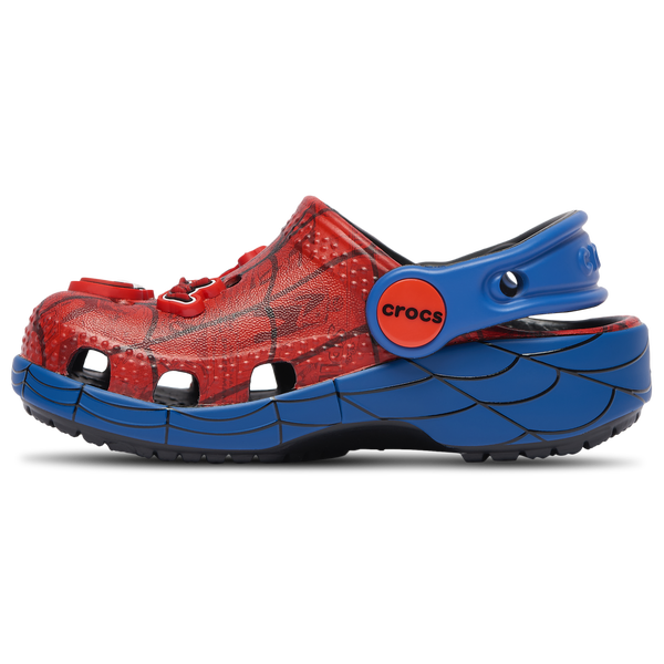 Crocs Classic Clogs Spider-Man - Boys' Toddler - Red/Blue - Image 3