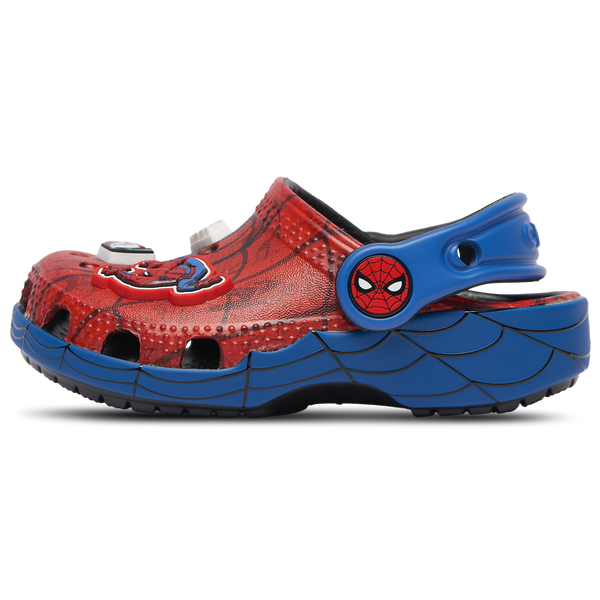Crocs Classic Clogs Spider-Man - Boys' Toddler - Red/Blue - Image 4