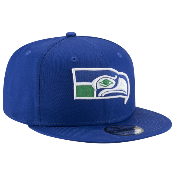 New Era Seahawks T/C Snapback - Men's - Blue/Green - Image 4