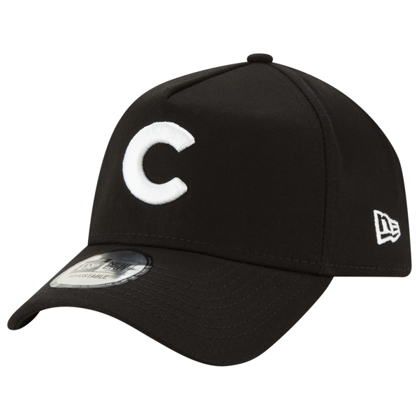 New Era Cubs 9FORTY A-Frame Cap - Men's - Black/White
