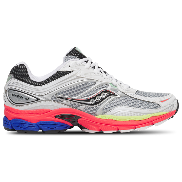 Saucony Pro Grid Omni 9 - Men's - White/Red/Blue
