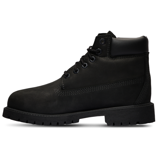 Timberland Waterproof 6" Boots - Boys' Preschool - Black/Black - Image 2