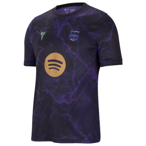 Nike FCB Dri-FIT Short Sleeve Top - Men's - Metallic Gold/Field Purple