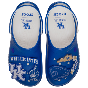 Crocs Collegiate Clogs - Men's - White/Blue