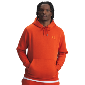 Under Armour Icon Fleece Hoodie - Men's - Surplus Orange/Surplus Orange