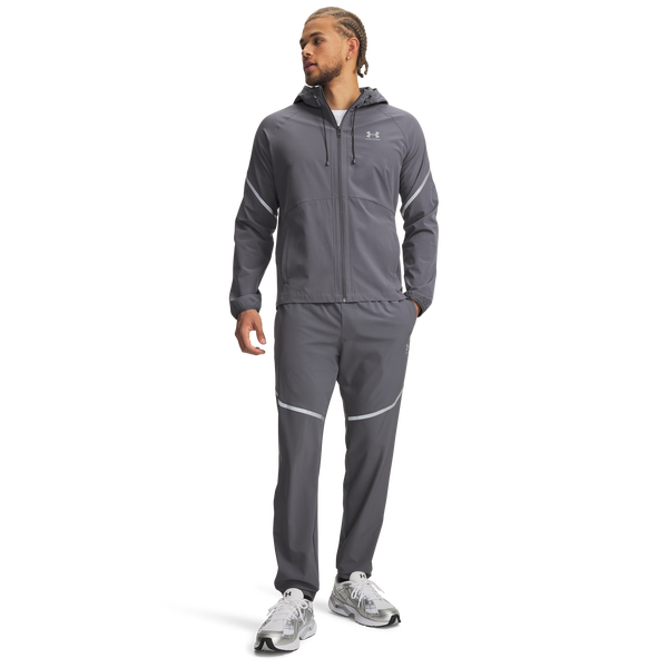 Under Armour Vibe Woven Reflective Pants - Men's - Gray - Image 4