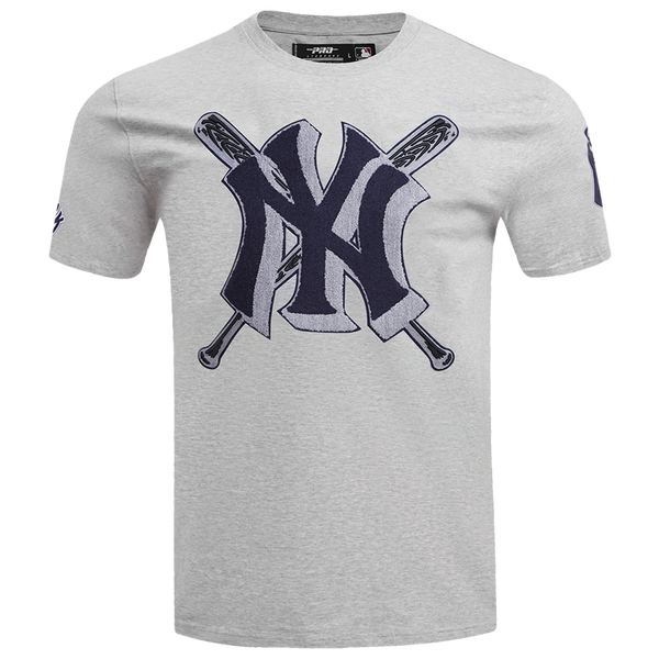 Pro Standard YANKEES MASH UP SJ TEE - Men's - Heather Grey