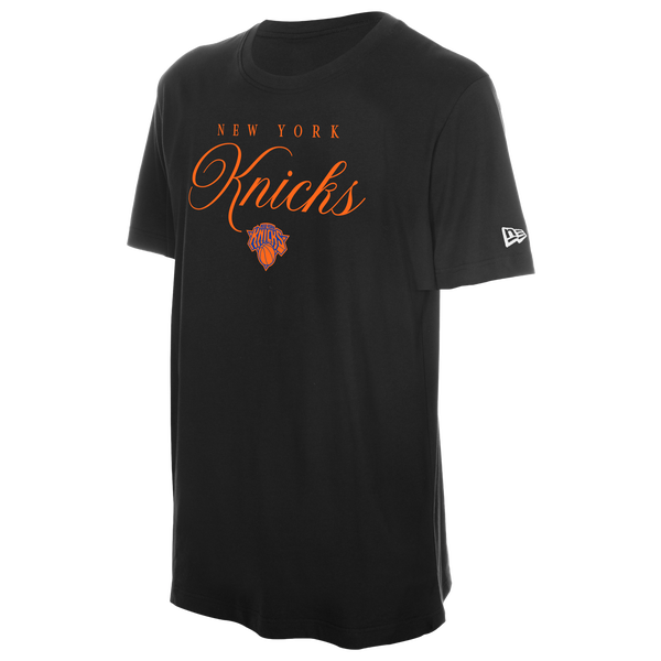 New Era Knicks Eastern Conference Graphic T-Shirt - Men's - Black/Orange - Image 3