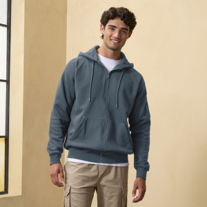 CSG Troupe Full-Zip Hoodie - Men's - Basalt