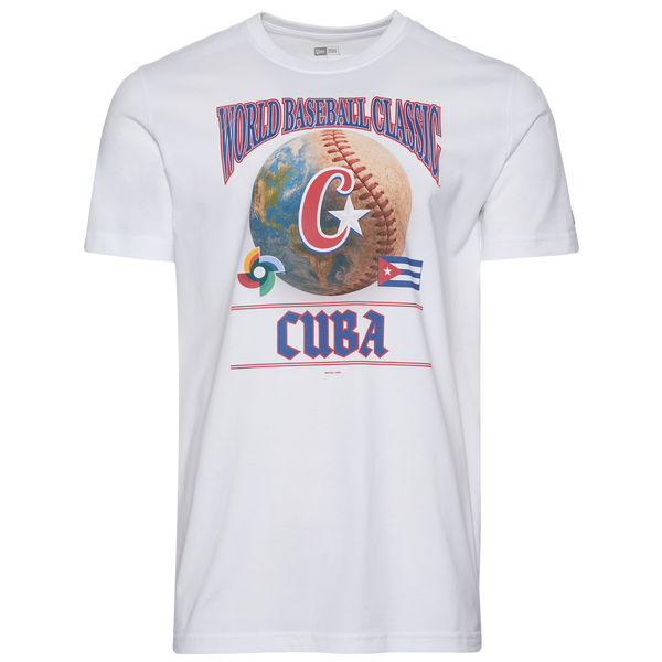 New Era WBC 2026 Cuba T-Shirt - Men's - White