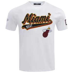 Pro Standard Heat Script Tail T-Shirt - Men's - White