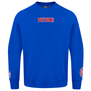 Pro Standard DETROIT PISTONS SWEATSHIRT - Men's - Royal Blue