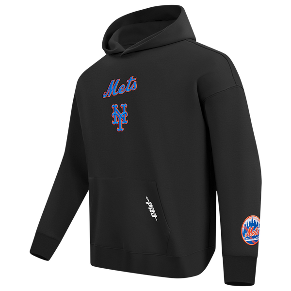Pro Standard Mets Pullover Hoodie - Men's - Black - Image 2