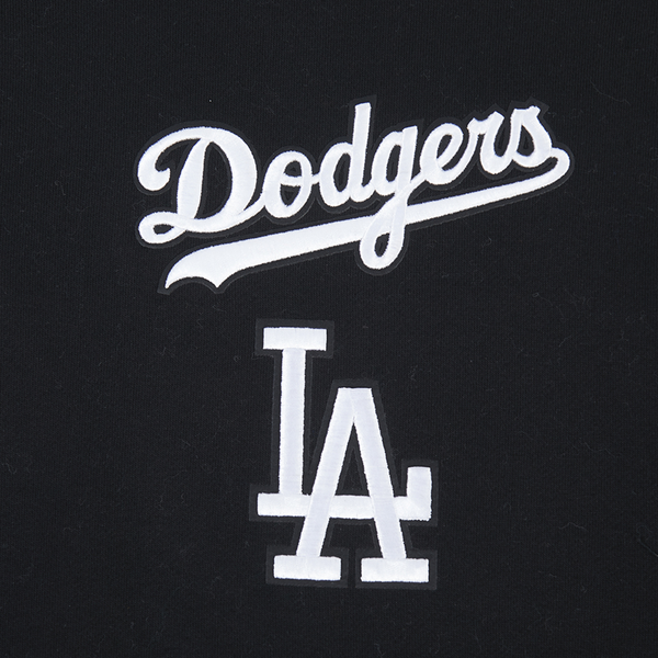 Pro Standard Dodgers Pullover Hoodie - Men's - Black - Image 5