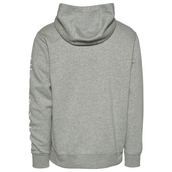 Nike Just Do It Hoodie - Men's - Grey/White - Image 3