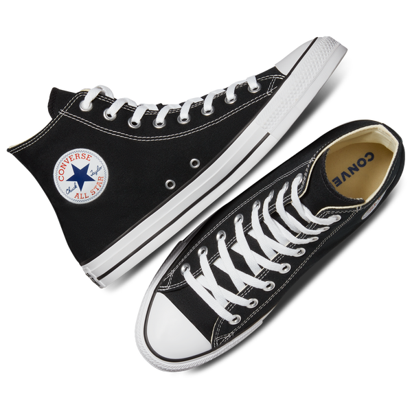 Converse All Star High Top - Boys' Grade School - Black/White - Image 8