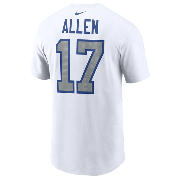 Nike Bills NFL Rival JA17 Short Sleeve T-Shirt - Men's - White - Image 2