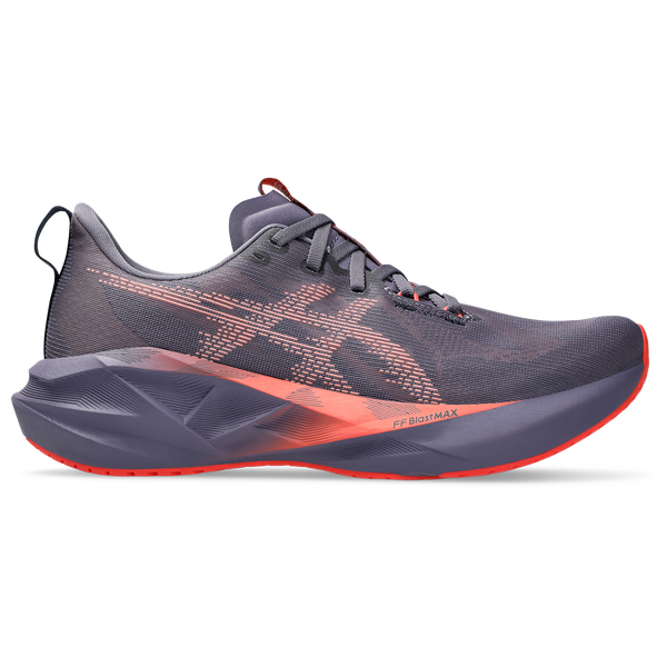 ASICS® Novablast 5 - Men's - Greyish Purple/Coral Reef
