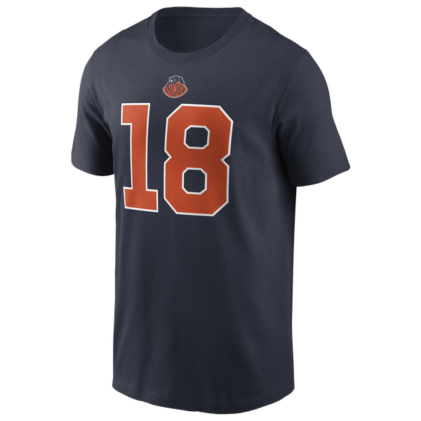 Nike Bears NFL Rival CW18 Short Sleeve T-Shirt - Men's - Navy - Image 2