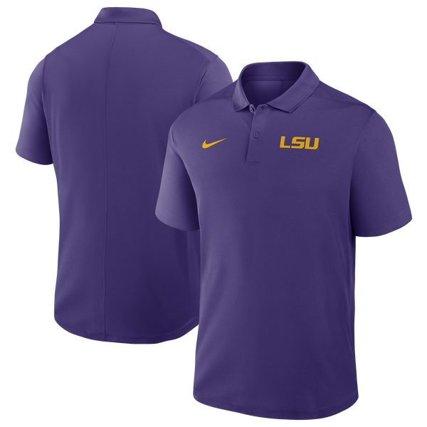 Nike Lsu Primary Polo - Men's - Purple