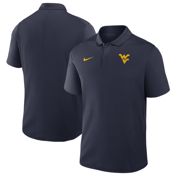 Nike West Virginia Primary Polo - Men's - Navy