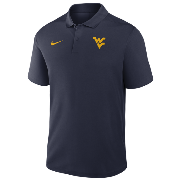 Nike West Virginia Primary Polo - Men's - Navy - Image 2