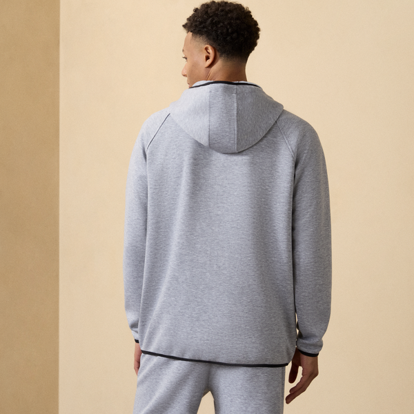 CSG Active At Ease Full-Zip Hoodie - Men's - Grey/Grey - Image 2