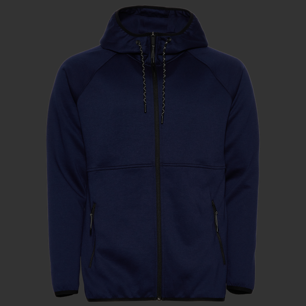 CSG Active At Ease Full-Zip Hoodie - Men's - Navy/Navy - Image 3