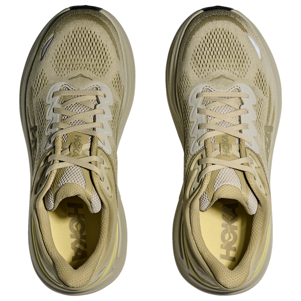 HOKA Bondi 9 - Men's - Grassland/Oyster Mushroom - Image 4