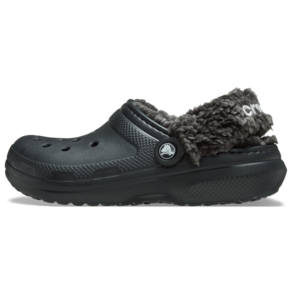 Crocs Classic Fleece Lined Clogs - Men's - Black - Image 2