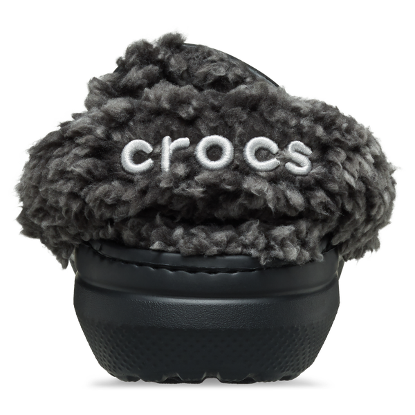 Crocs Classic Fleece Lined Clogs - Men's - Black - Image 3