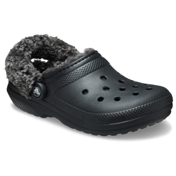 Crocs Classic Fleece Lined Clogs - Men's - Black - Image 6