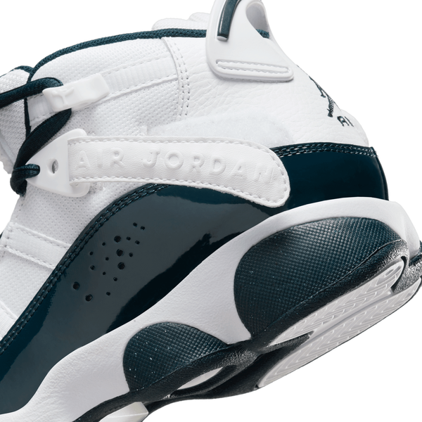 Jordan 6 Rings - Boys' Grade School - White/Metallic Gold/Armory Navy - Image 8