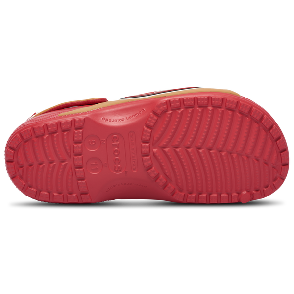 Crocs NFL Classic Clogs - Men's - Red/Gold - Image 5