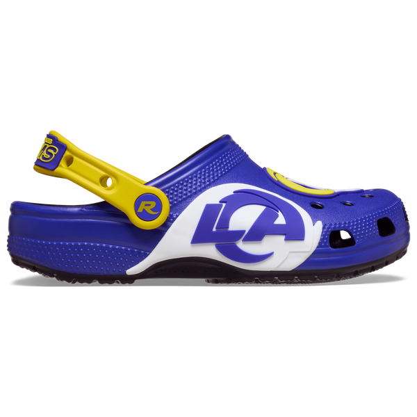 Crocs NFL Classic Clogs - Men's - Navy/Yellow - Image 2