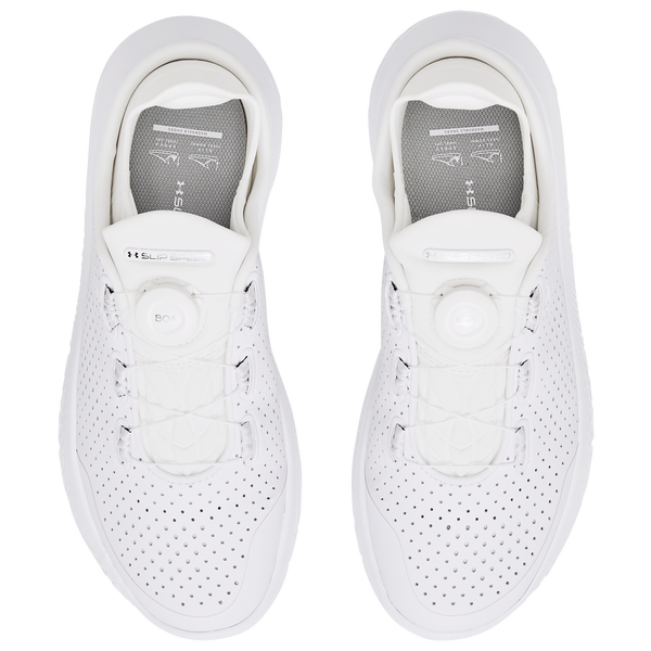 Under Armour Slipspeed Trainer - Men's - White/White/White - Image 6