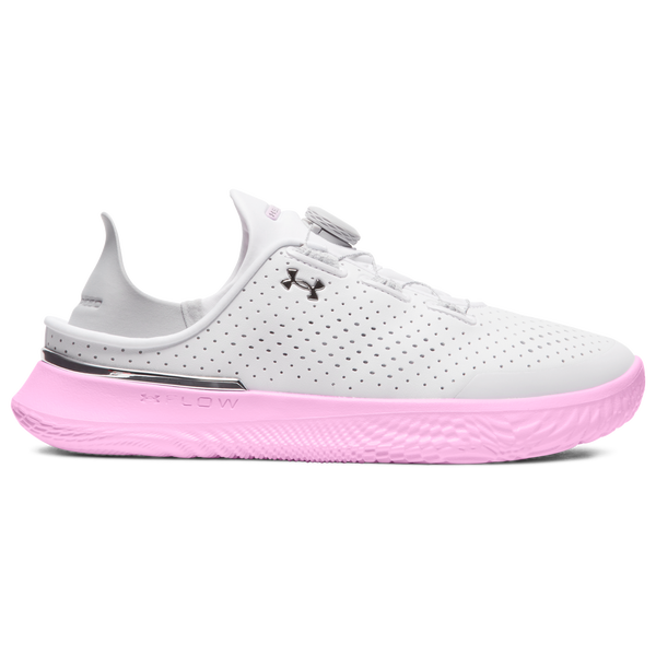 Under Armour Slipspeed Trainer - Men's - White/Stellar Pink/Metallic Silver